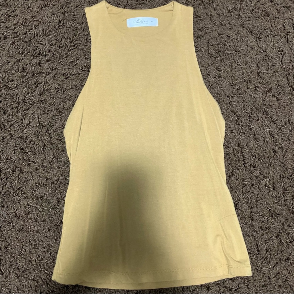 Mustard-Yellow Mahina Tank SOFT